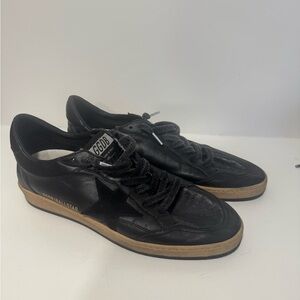 Black Golden Goose Men's Ballstar Sneakers